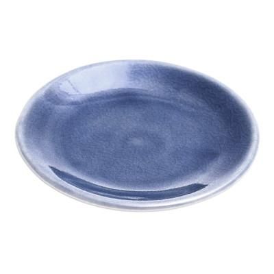 Just a Taste in Blue,'Celadon Ceramic Small Plate'
