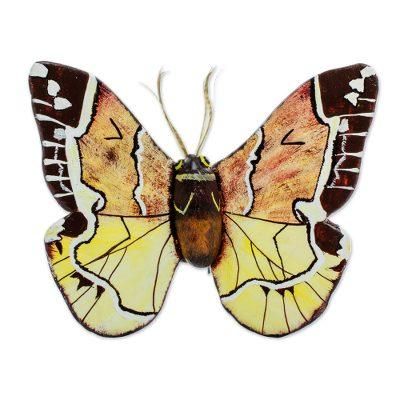 False Sphinx Moth,'Hand Crafted Ceramic False Sphinx Moth Sculpture'
