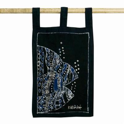 The Fish Family II,'Fish-Motif Wall Hanging from Ghana'
