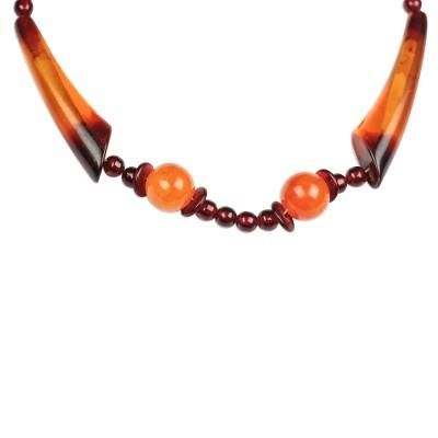 Delightful Beauty,'Recycled Beaded Necklace from Ghana'
