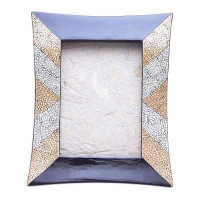 Memorable Moments,'Handmade Raintree Wood Mosaic Photo Frame (5x7)'