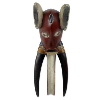 African wood mask, 'Guro Elephant I'
