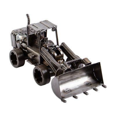 Rustic Loader,'Rustic Metal Eco Art Loader Sculpture'