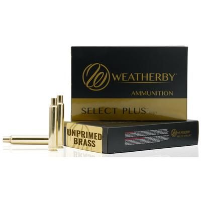 Weatherby BRASS280ACT50 Unprimed Cases 280 ACKLEY Rifle Brass 50 Per Box