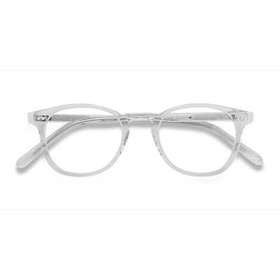 Unisex s square Translucent Acetate Prescription eyeglasses - Eyebuydirect s Symmetry