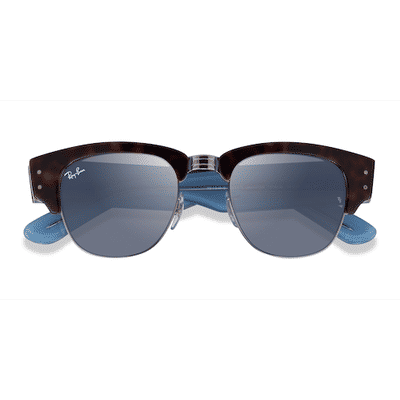 Unisex s browline Tortoise Gunmetal Metal,Plastic Prescription sunglasses - Eyebuydirect s Ray-Ban RB0316S
