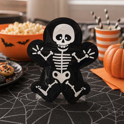Skeleton Shaped Pouch 6 9/16" x 3" x 8 1/8" 25 pack