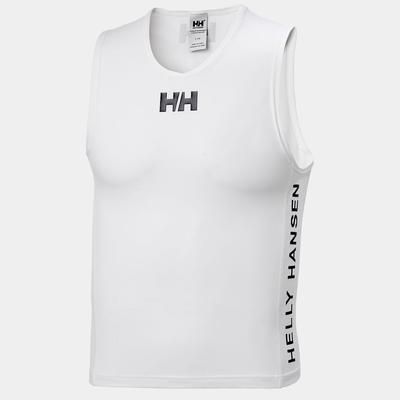 Helly Hansen Unisex Waterwear Protective Sailing Rashvest White 2XL