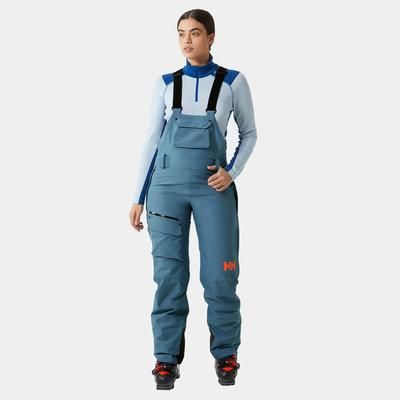 Helly Hansen Women's Powderqueen Reinforced Bib Trousers Blue XS