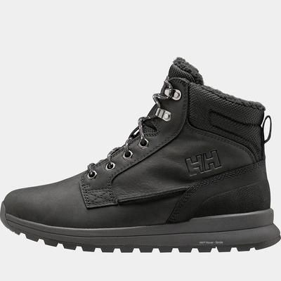 Helly Hansen Men's Kelvin Lx Waterproof Leather Boots Black 9.5