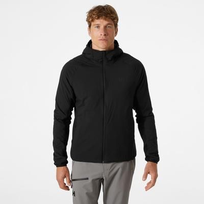 Helly Hansen Men’s Odin Lightweight Stretch Hooded Insulator 2.0 Black 2XL