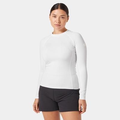 Helly Hansen Women's Waterwear Rashguard White L