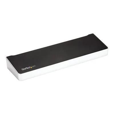 StarTech.com 4K Triple Monitor Docking Station with Dual DisplayPort & HDMI