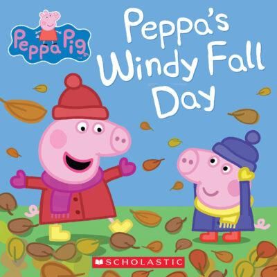Peppa Pig 8x8: Peppa's Windy Fall Day (paperback) - by Scholastic