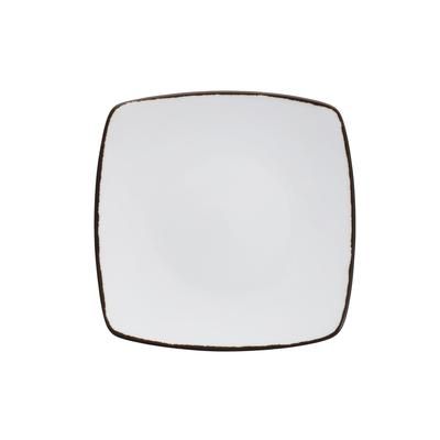 Fortessa TC7400.DV.4.116 8" Square Spice Salt Coupe Plate - China, White