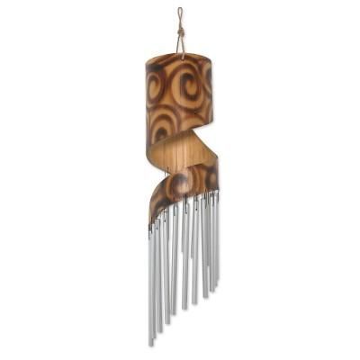 Bamboo Rhythm,'Hand Crafted Bamboo Wind Chime'