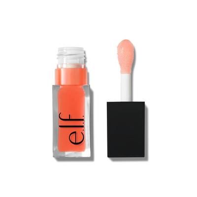 e.l.f. Cosmetics Glow Reviver Lip Oil In Coral Fixation - Vegan and Cruelty-Free Makeup
