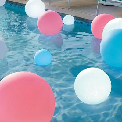 LED Color Changing Glow Balls - 31-1/2" dia. - Frontgate