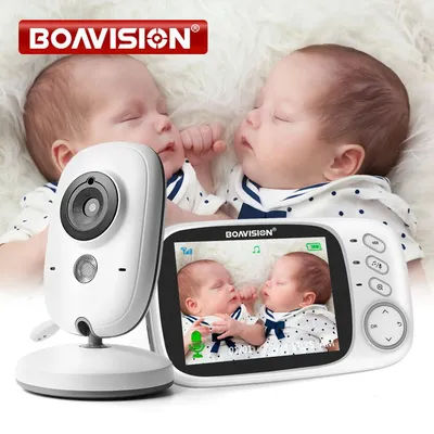 VB603 Video Baby Monitor 2.4G Wireless con LCD da 3.2 pollici Audio bidirezionale Conversazione