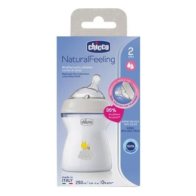 Chicco Biberon Nat Feel Pp 2M+ 250 Ml Unisex 1 St