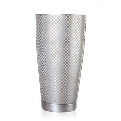 Barfly M37199 28 oz Diamond Lattice Stainless Steel Bar Cocktail Shaker, Stainless Steel