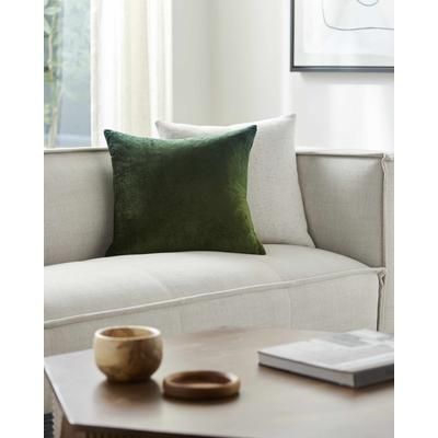Sachi 18" Square Modern Green/Lime Green Throw Pillow - Boutique Rugs