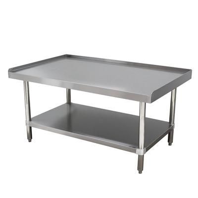 Advance Tabco ES-243 36" x 24" Stationary Equipment Stand for General Use, Undershelf, Stainless Steel