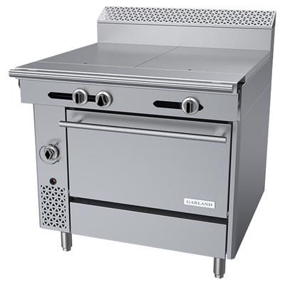 Garland C36-9C NG 36" Commercial Gas Range w/ 2 Hot Tops & Convection Oven, Natural Gas, Stainless Steel, Gas Type: NG
