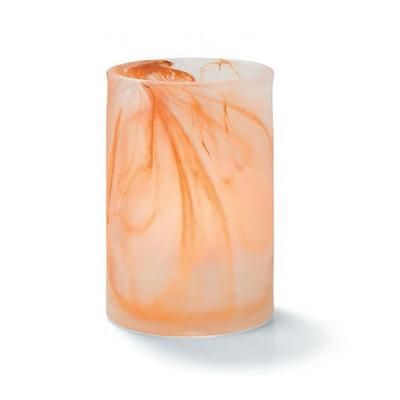 Hollowick 44017CML Wysp Candle Holder for HD12, HD17, & HD26 - 4 5/8" x 2 7/8", Caramel, Orange