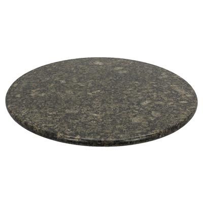 Art Marble G20324RD 24" Round Granite Table Top - Indoor/Outdoor, Uba Tuba, Multi-Colored