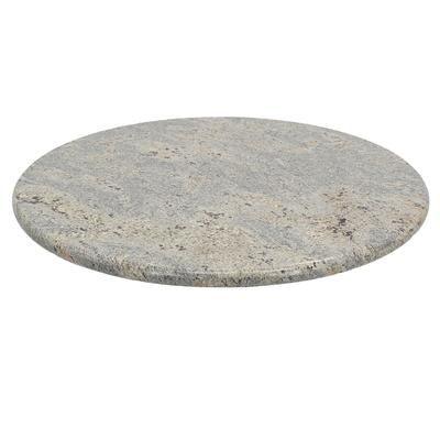 Art Marble G20854RD 54" Round Granite Table Top - Indoor/Outdoor, Kashmir White, Multi-Colored