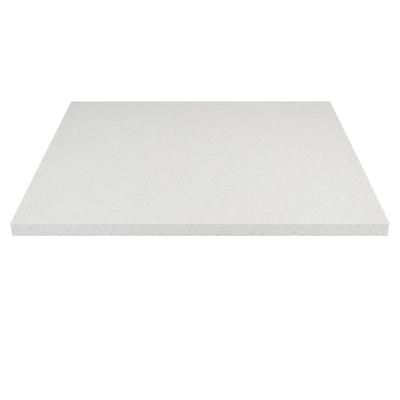 Art Marble Q403 30X30 30" Square Quartz Table Top - Indoor/Outdoor, Snow White