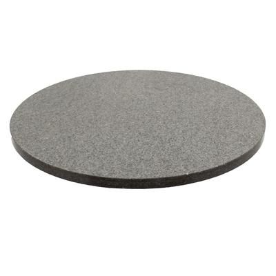 Art Marble Q40536RD 36" Round Quartz Table Top - Indoor/Outdoor, Storm Gray