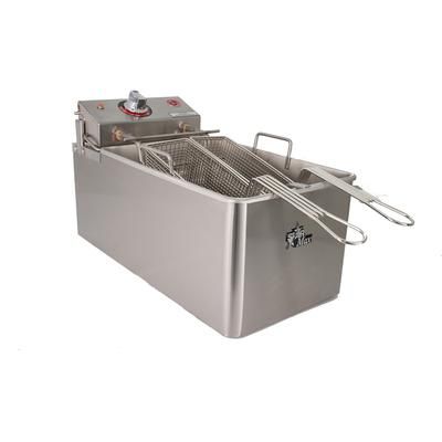 Star 514LL Countertop Commercial Electric Fryer - 14 lb Vat, 120v, Stainless Steel