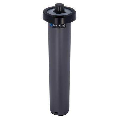 San Jamar C2010C Cup Dispenser, Drop In, Portion Cups, Black