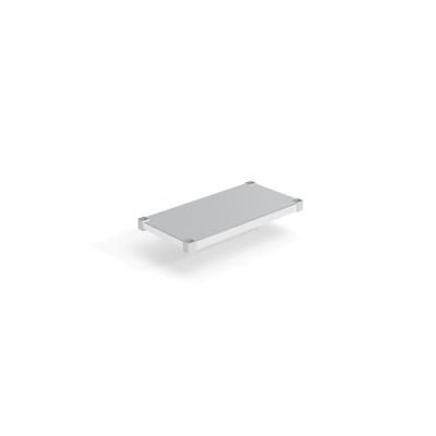 New Age 1530SB Aluminum Solid Shelf - 30"W x 15"D, Silver