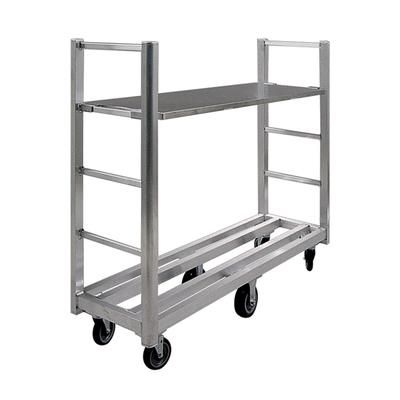 New Age 95762RS Aluminum Tubular Shelf - 60"W x 18"D, Silver