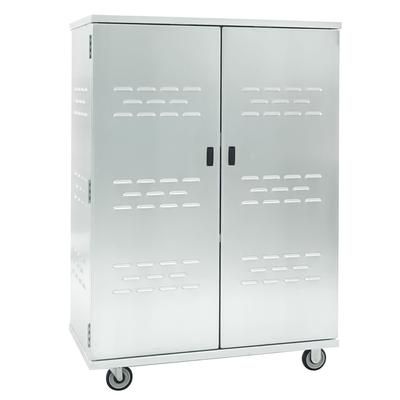 New Age 98167 49 1/4" Mobile Security Cage, 25 1/2"D, Aluminum, Silver