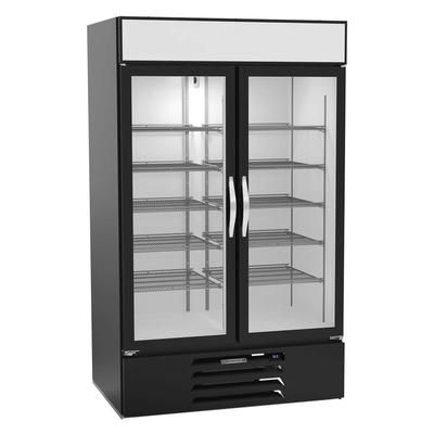 Beverage-Air MMRR49HC-1-A-WW-WINE 52" 2 Section Commercial Wine Cooler w/ 2 Zones - 2 Shelves, 115v, Freestanding, Dual Zone, White