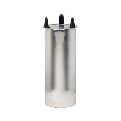 Lakeside 5011 14 1/4" Drop In Dish Dispenser, Stainless, Silver