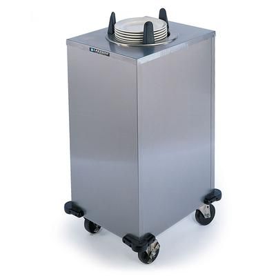 Lakeside 5109 22 1/2" Mobile Dish Dispenser w/ 1 Column, Stainless, Silver