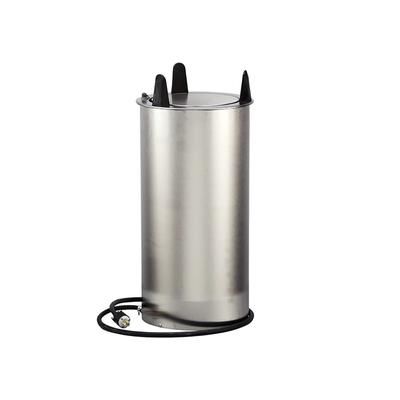 Lakeside 601225 15 7/8" Heated Drop In Dish Dispenser - ADA, Stainless, 120v, Silver