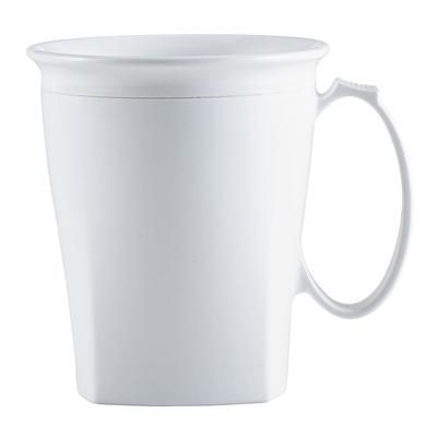 Cambro MDSHM8148 8 oz Harbor Collection - Plastic, White, Polypropylene