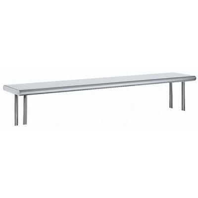 Advance Tabco OTS-12-132 132" Old Style Table Mount Shelf - 1 Deck, 12"L, 18 ga 430 Stainless Steel