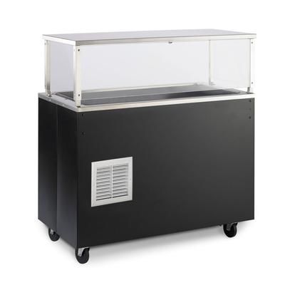 Vollrath R39738 60" Affordable Portable Cold Food Bar - 4 Pan Capacity, Floor Model, Granite, Gray, 120 V