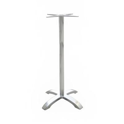 emu A1364 (24) 26" Square Zak Indoor/Outdoor Bar Table Base - Cast Aluminum, Antique Black, Bar Height