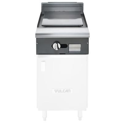 Vulcan V1P18 LP 18" Commercial Gas Range Top w/ 1 Plancha - Modular, Liquid Propane, Stainless Steel, Gas Type: LP