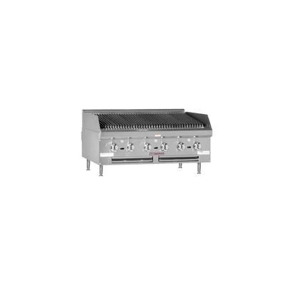 Southbend HDC-24 LP 24" Countertop Cast Iron Radiant Charbroiler, Liquid Propane, Stainless Steel, Gas Type: LP