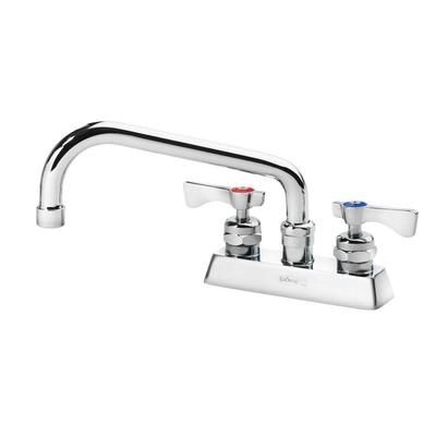 Krowne 15-308L-L-E5 Deck Mount Faucet w/ 8" Swing Spout & Lever Handles - 4" Centers, 1.80 GPM