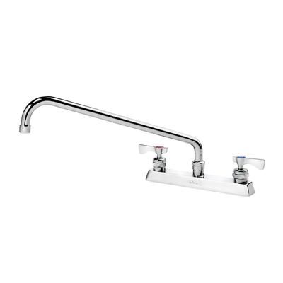 Krowne 15-516L-L-H3 Deck Mount Faucet w/ 16" Swing Spout & Lever Handles - 8" Centers, 1.0 GPM